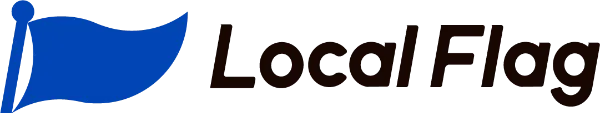 【株式会社ローカルフラッグ】ロゴ